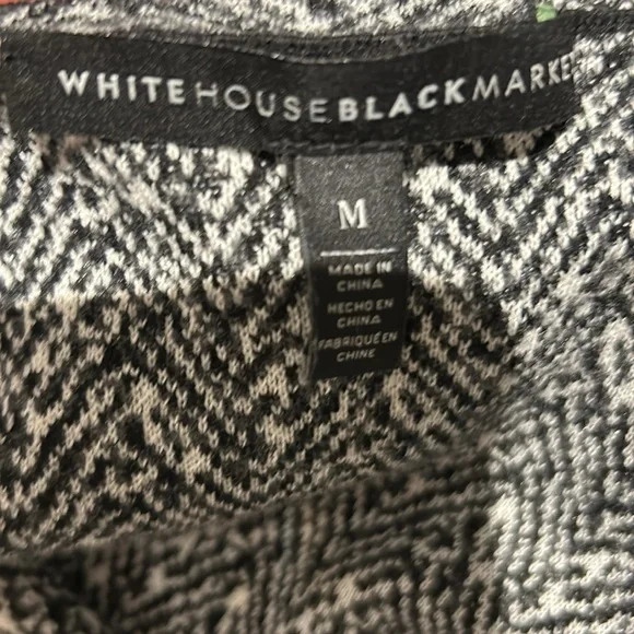 Floral Embroidered Gray Sweater (White House Black Market) - Picture 5 of 5